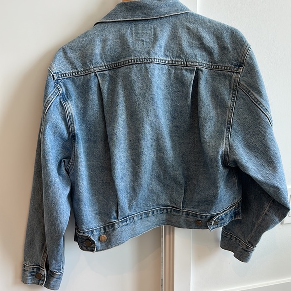 Gap Cropped Oversized Denim Jacket - Picture 3 of 4